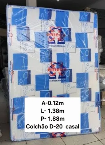 Colchão casal novo faço entrega 450