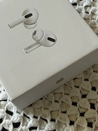 Caixa do AirPods original, com todos os acessórios da caixa