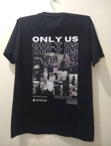Camiseta Namorados Preta