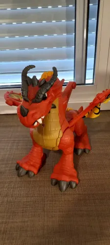 Dragão Fisher Price - Brinquedo Infantil