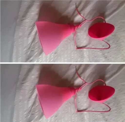 Pendente/Luminária de teto silicone pink toshiba