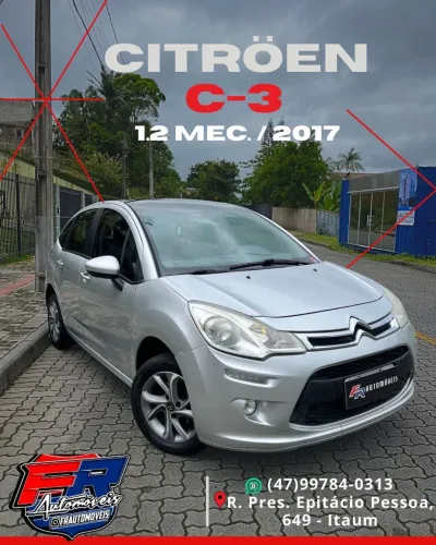Citroen C3 Tendance Pure Tech 1.2 Flex 12V Mec. 2017