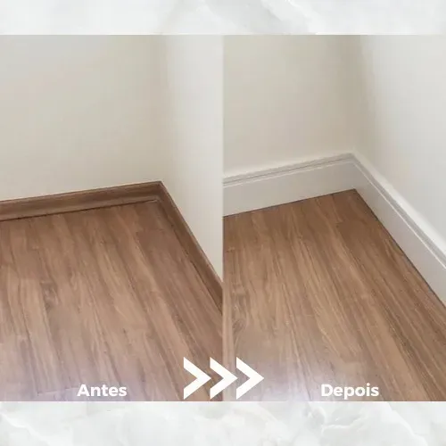 Rodapé 15cm em Poliestireno - Alto Padrão e Resistente à Água