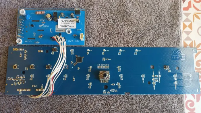 Placa eletrônica da Lavadora Brastemp Ative 9 kg