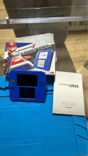 Nintendo 2DS Azul - versão Mario Kart 7