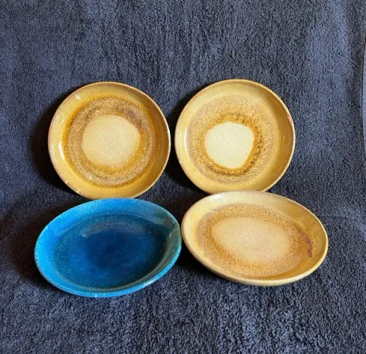 Conjunto de 3Pratos de Ceramica