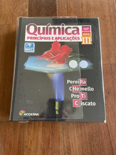 Livro Química princípios e aplicações - kit completo
