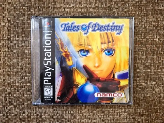 Tales of Destiny Americano Original PS1 Sem Manual