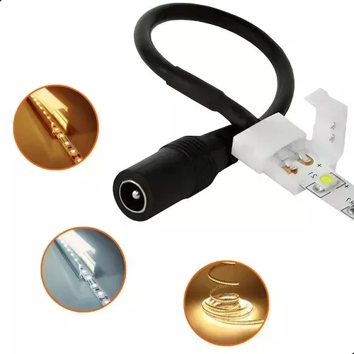 Emenda Fita De LED 10mm Para Conector P4