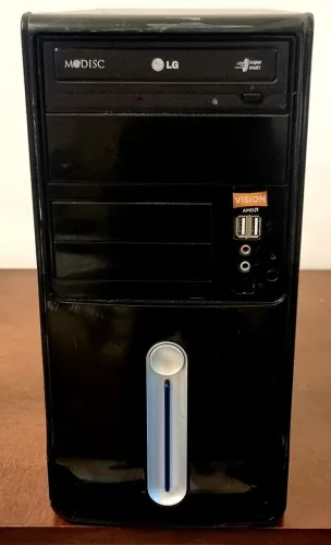 CPU A4-3300 com 4GB RAM e HD de 500GB - Pronta pra uso!