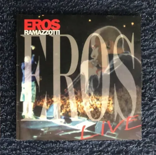 CD Eros Ramazzotti = Live (1998) (ótimo estado, ler descrição completa)