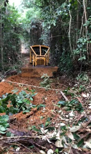 Alugo trator de esteira d4E 