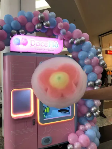 Oportunidade! Máquina de Algodão Doce Automática - Vending Machine 