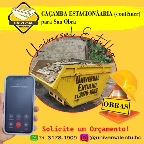 Retirada de Entulho - Salvador e Região. 71 31781909