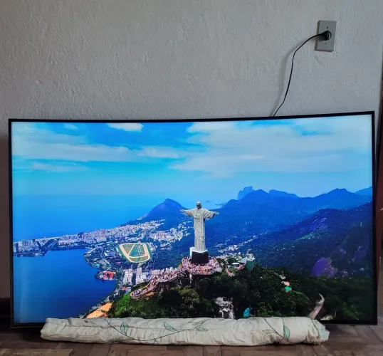 TV Samsung 65" Curva Full HD Smart - Controle Original, Tela Perfeita, Pronta pra Parede