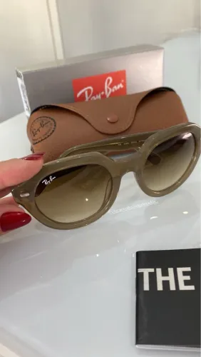 Ray-Ban GINA RB4299- Óculos de Sol RayBan bege degrade 