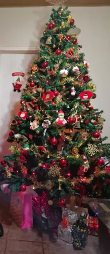 Árvore de Natal de 2m40cm 