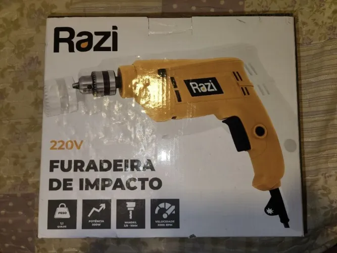 Furadeira De Impacto Razi 500W Nova Na caixa