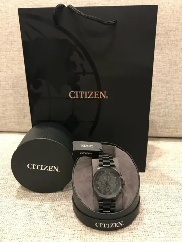 Relógio Citizen Eco-Drive Chronograph Preto