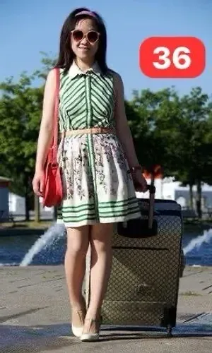 Vestido moda dorama - floral n° 36