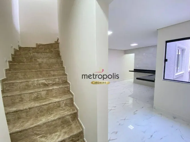 Cobertura à venda, 140 m² por R$ 741.000,00 - Utinga - Santo André/SP