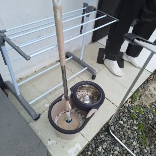 Mop Giratório Cesta de Alumínio 12 Litros
