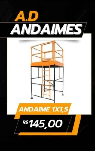 Andaime 1x1,5 - R$145,00