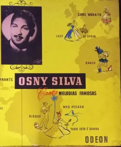 Disco de 1960 do Osny Silva - Canta Melodias Famosas