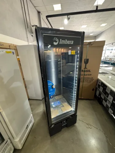 Freezer porta vidro 576 litros com iluminação led novo 