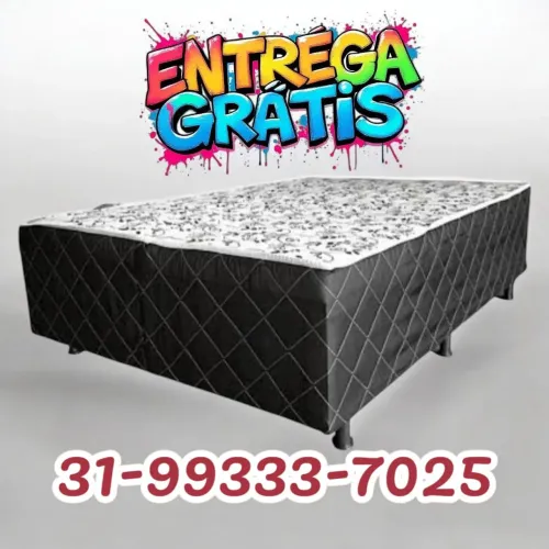 Cama Box com Entrega Grátis! $299,90