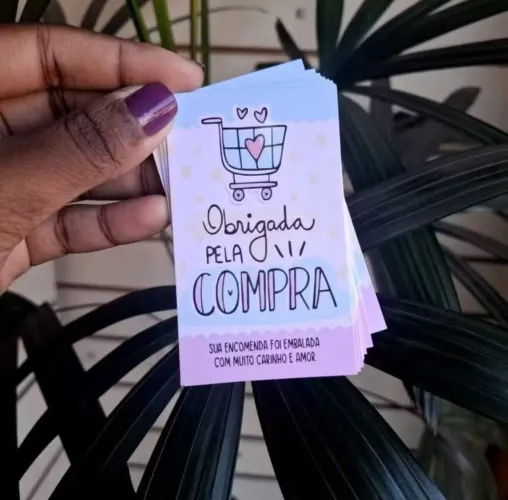 Cartões de agradecimento