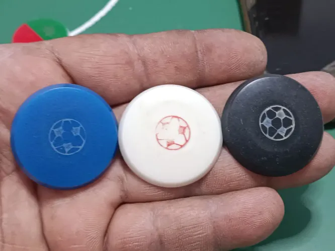 Trio bola de ouro Bertisa futebol de botão 