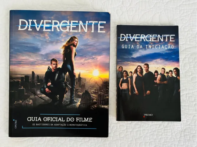 Livros Divergente - Guia Oficial do Filme e Guia da Iniciação