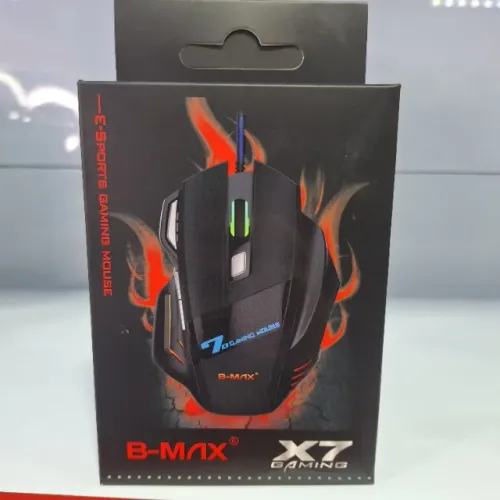 Mouse Gamer com Fio USB Led RGB e 7 Botões