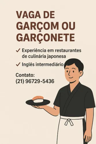 Garçom/ Garçonete