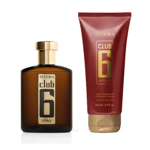 Combo Eudora Club 6 Voyage Perfume + Hidratante