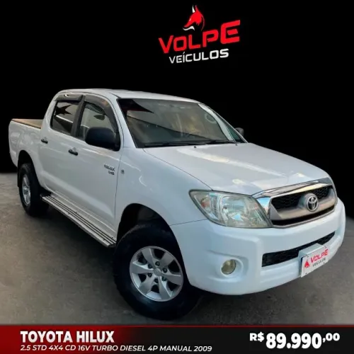 Toyota Hilux CD D4-d 4X4 2.5 16V 102cv TB Dies. 2009