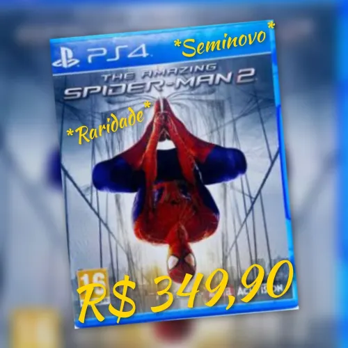 Spider-Man 2 - The Amazing - PS4 / PS5 - Leia o anúncio 