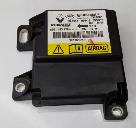 Módulo Airbag Renault Sandero Logan 2007 - 2014 / *8 NECESSITA RESET