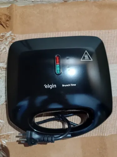 Sanduicheira Elgin - 2 em 1 Proteção Contra Superaquecimento