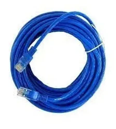 Cabo De Rede Lan Cat5 Rj45 10 Metros Com Conectores E Capa