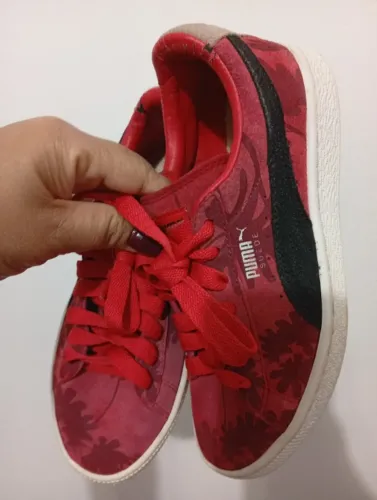 Sapatênis feminino Suede da puma 