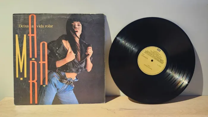 Disco de Vinil - Deixa a Vida Rolar - Mara Maravilha