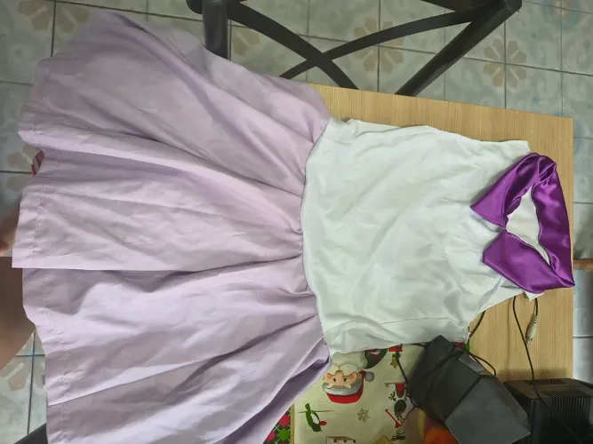 Vendo vestido roxo para reforma ( usado para cosplay )