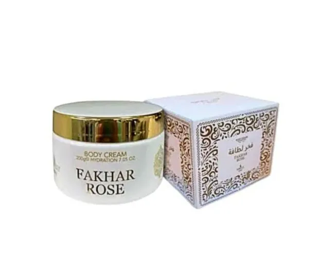 Pasta Creme hidratante  Fakhar Rose 200g  Árabe*