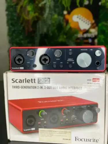 INTERFACE DE AUDIO FOCUSRITE 2I2 (3RD GEN) - NATAL