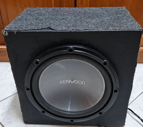 Caixa subwoofer Kenwood KFC-W3012 400w rms 
