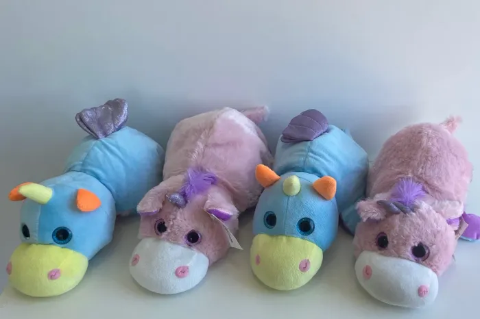 Lote 15 pelúcias novas grandes de 30cm