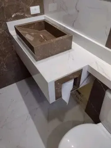 Bancada Esculpida Design Exclusivo