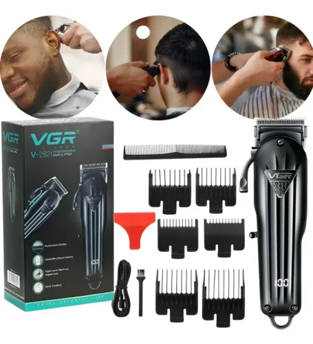 Máquina Corte Profissional Sem Fio Display Digital A Bateria 